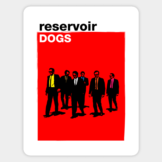 Reservoir Dogs Sticker by StudioInfinito